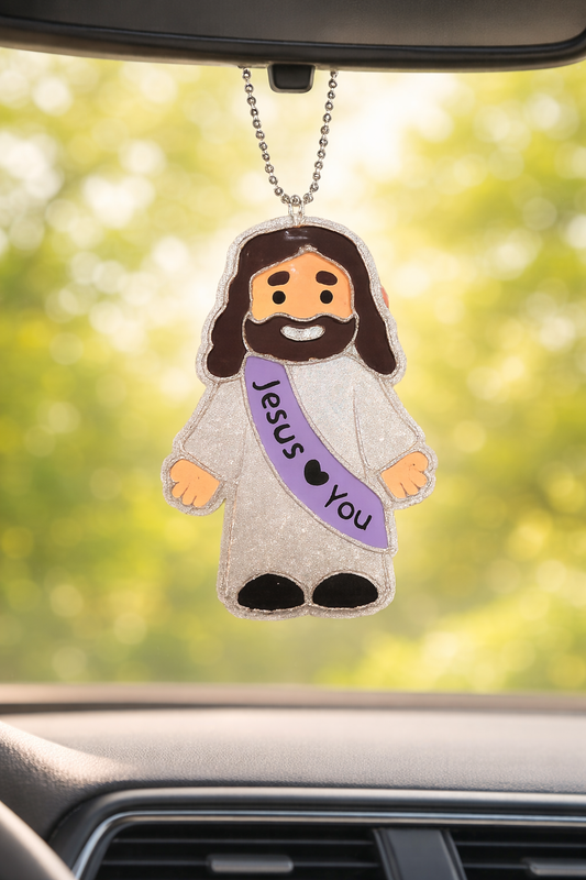 Jesus Loves You Freshie