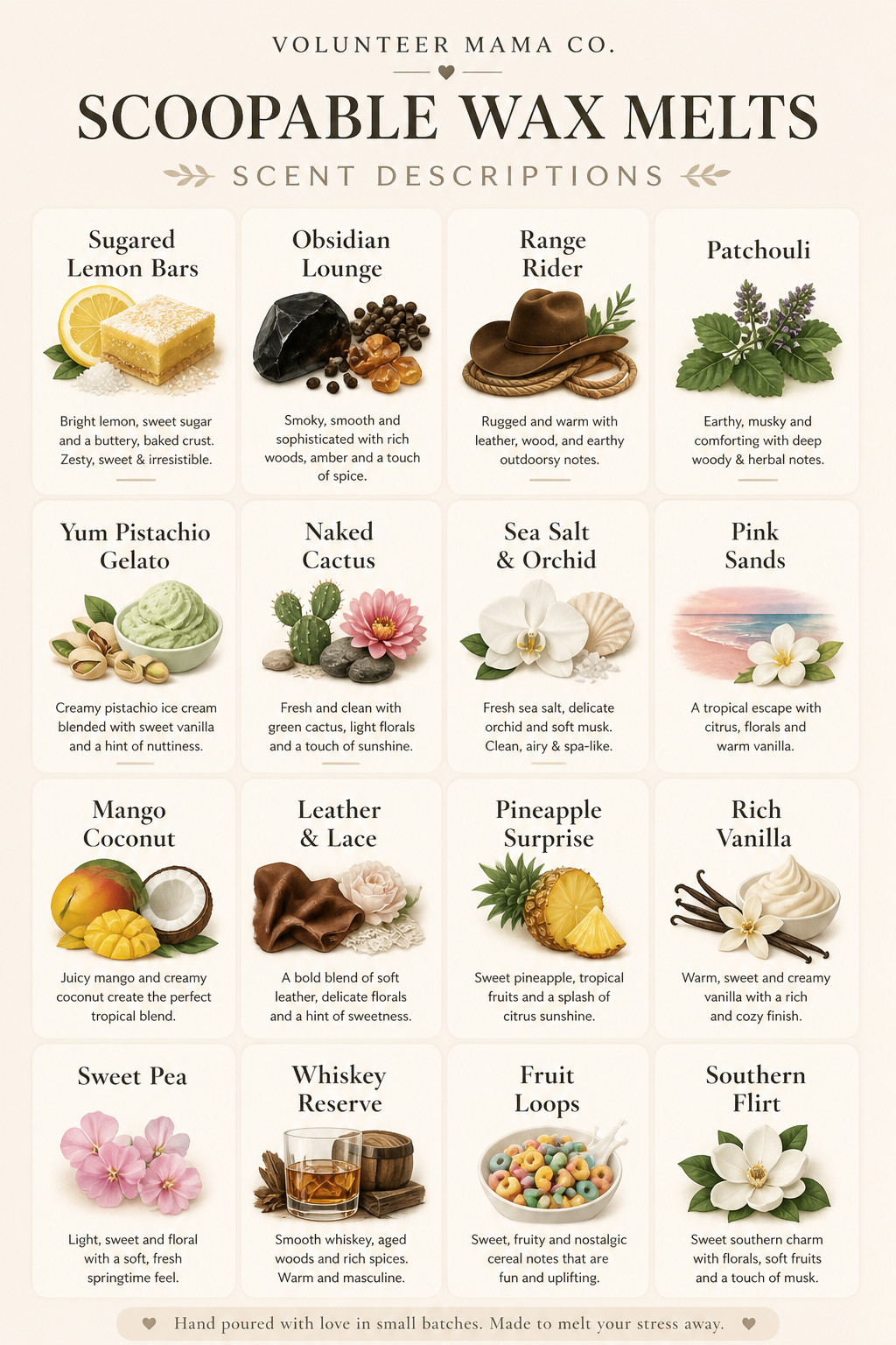 Scoopable Wax Melts